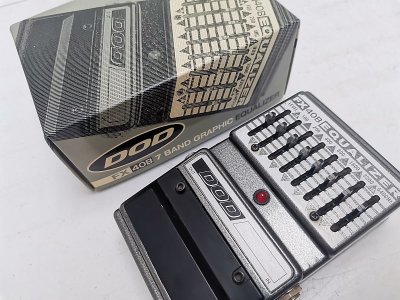 DOD Vintage 1999 EQUALIZER FX40B 7 Band BOXED better than