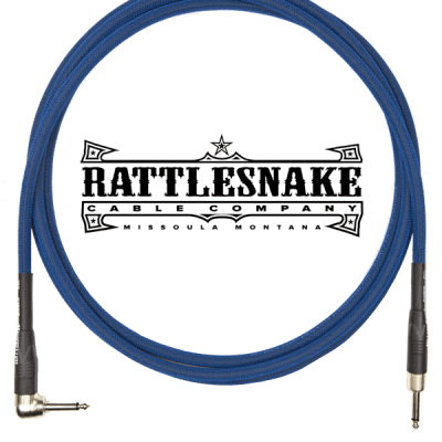 Rattlesnake Cable Company 15' Snake Head in Mean Green Straight to