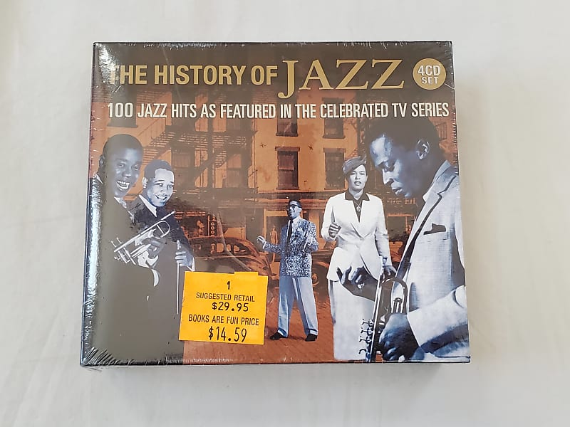 The History Of Jazz 4 CD Box Set 100 Jazz Hits Sealed | Reverb Canada