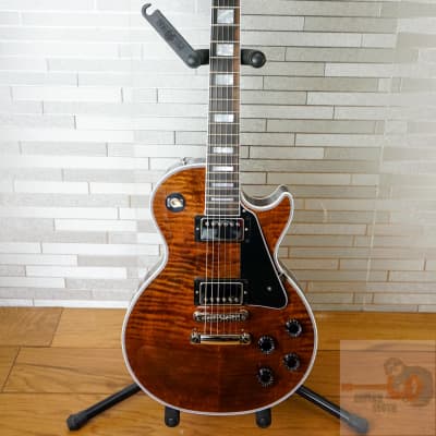 Gibson Custom "Greatest Hits" Special Order Les Paul Custom Figured - Root Beer/Walnut Gloss image 10