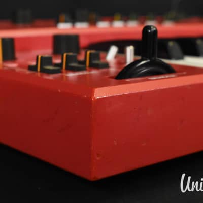 Roland SH-101 Red Vintage Monophonic Synthesizer W/ MGS-1 Modalation Grib image 16