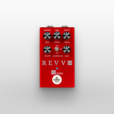 Revv G4 Channel 4 Pedal, Red image 1