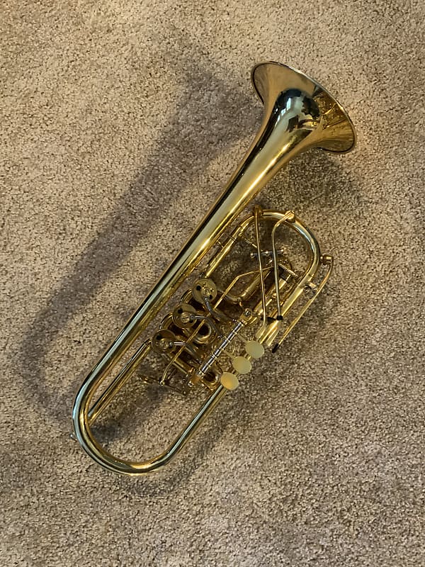 Schagerl Horsdorf Heavy Gold-Plated C Trumpet image 1