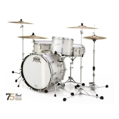 Pearl Pearl President Series Phenolic PSP924XP75/C 4-piece Shell Pack  2021 Pearl White Oyster image 1