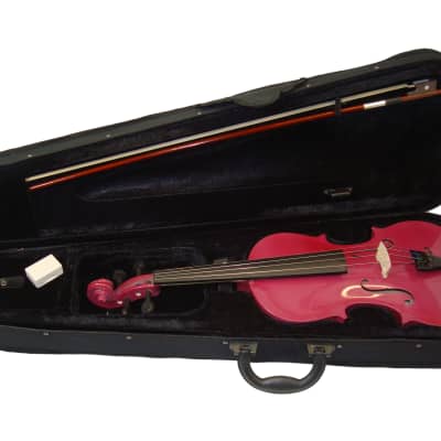 Student Violin 3/4 or 4/4 with Case & Bow 4 Vibrant Colours image 2