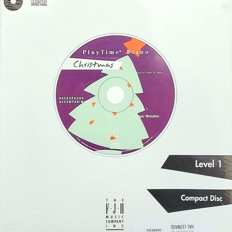 Faber Piano Adventures Playtime Piano Christmas Level 1 F-Finger Melodies - Faber  Piano