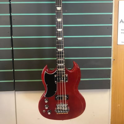 Gibson SG Standard Bass Left Handed Heritage Cherry 2018 image 2