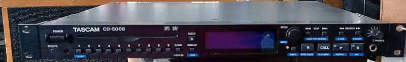 Tascam CD-500B 1U Rack-Mount CD Player with Balanced Outputs | Reverb