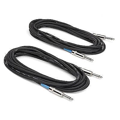 Samson IC20 20-foot Instrument/Patch Cable 2-Pack image 1