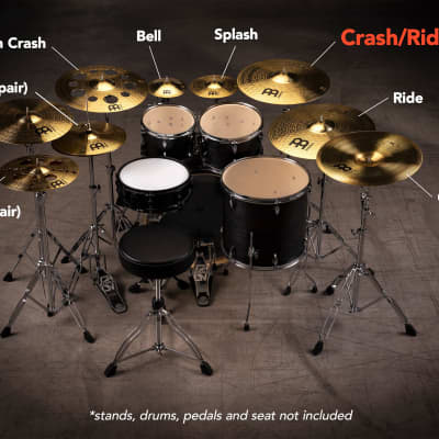 Meinl Cymbals HCS18CR 18" HCS Traditional Crash/Ride Cymbal (VIDEO) image 6