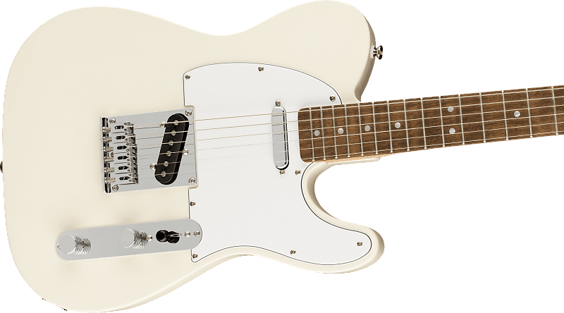 Squier Affinity Telecaster Laurel Fingerboard White Pickguard Olympic White image 1
