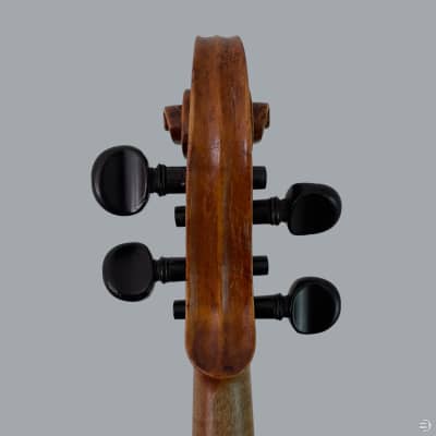 Antique Violin from Klingenthal, Germany - Labeled: J. N. Le Clerc - c. 1800 - LOB: 356 mm image 7