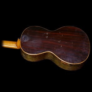 Unknown Seven String Parlor Guitar - Russian / German Made Circa 1900 image 10