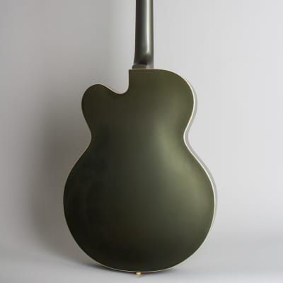 Gretsch  PX-6187 Clipper Arch Top Hollow Body Electric Guitar (1957), ser. #22985, original grey hard shell case. image 2