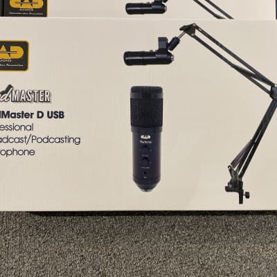 CAD PodMaster D USB Professional Broadcast/Podcasting Microphone Set With Boom image 7