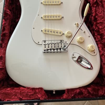 OPEN BOX 2023 Fender Custom Shop Jeff Beck Stratocaster - Olympic White, 8.3lbs image 4