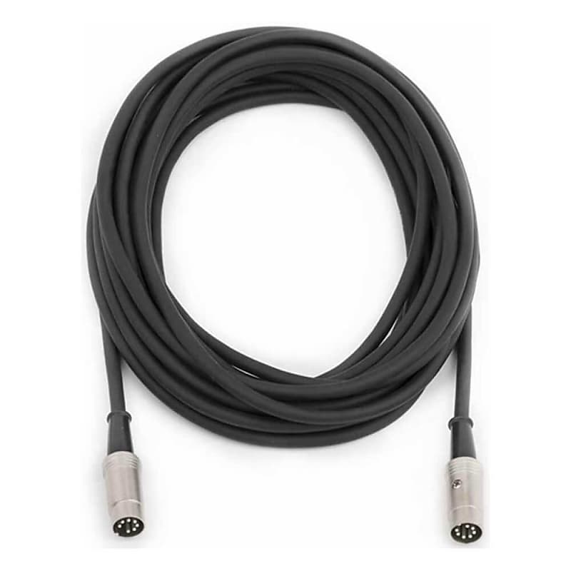 Fender 007-1225-049 7-Pin DIN Footswitch Amp Cable - 25' image 1