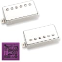 Seymour Duncan SH-PG1 Nickel Pearly Gates Pickup Set Ernie Ball Power Slinky
