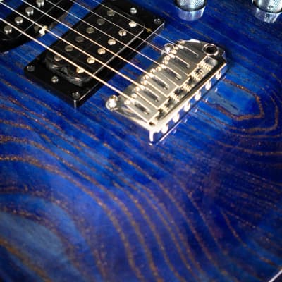 Aria Pro II MAC-LUX BLGL Electric Guitar image 7