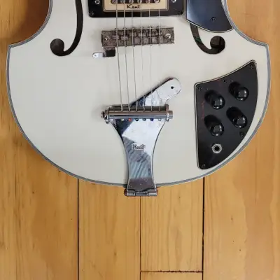 Kent  Model 834 (Violin Guitar) 1966 White image 9