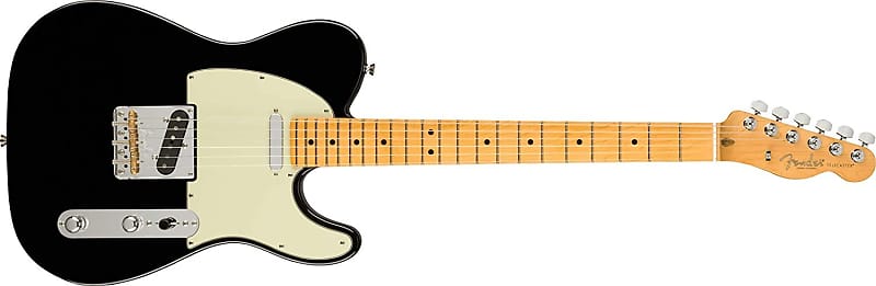 Fender American Professional II Telecaster MN Black w/Hardshell Case image 1