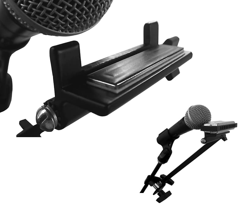 HarpArm Ultimate™ Mic Stand Harmonica Holder Reverb