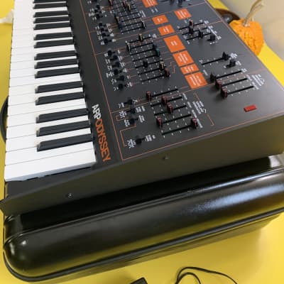 Mint Korg Arp Odyssey Rev. 3  duophonic analog synth.  37 slim keys