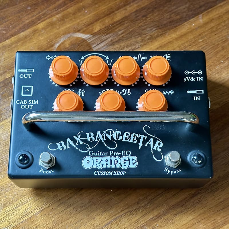 Orange Bax Bangeetar Guitar Pre-EQ Pedal | Reverb