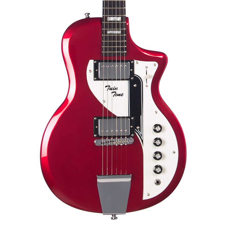 Airline Guitars Twin Tone - Metallic Red - Supro Dual Tone Tribute Electric Guitar - NEW! image 1