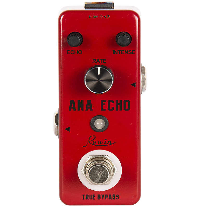 Rowin LEF-303 Ana Echo 300ms Analog Delay Guitar Effect Portable Mini Pedal True Bypass Ships Free image 1