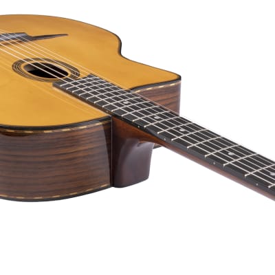 Anton Sandner Favino Gypsy Jazz-Gitarre 2023/ Nr.11 LFM1L Linkshänder-Modell image 5