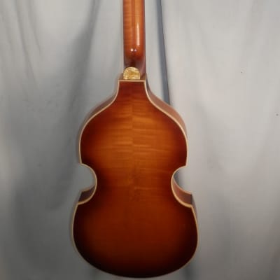 Hofner 500/1-61L-RLC-0 1961 Relic Violin Bass Sunburst Left Handed Made in Germany w/case German image 12