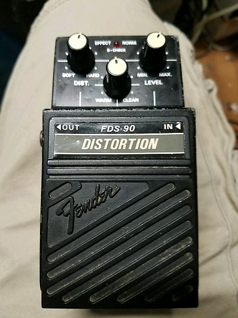 80s Fender Fds-90 Distortion Made By Maxon Same As IBANEZ Sd9 SONIC 1988  MIJ Rare
