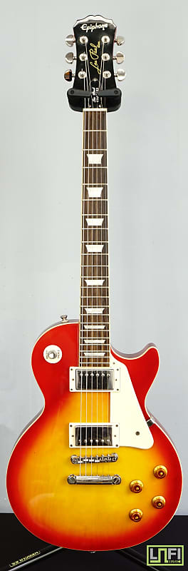 【希望者のみラッピング無料】 Les Epiphone Paul Guitar Electric Sunburst Cherry Standard ギター