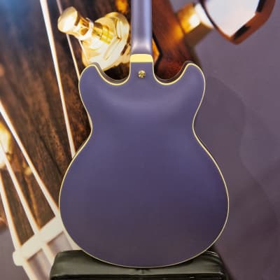 Ibanez AS73G-MPF Artcore 6-Str E-Guitar Metallic Purple Flat image 8