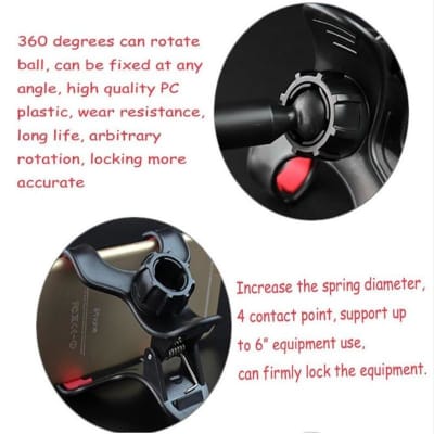 Smart Phone Smartphone Holder Mount Clip Suction Cup for Acoustic Electric Classical Guitar image 9