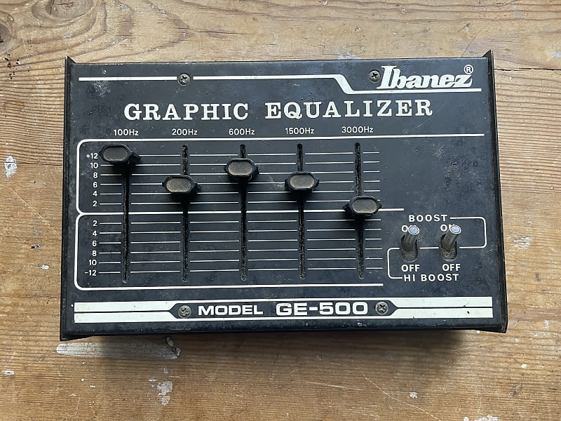 海外ブランド通販 公式サイト Vintage guitar Boost and EQ 500 GE GE500 Maxon Ibanez 1970s ギター