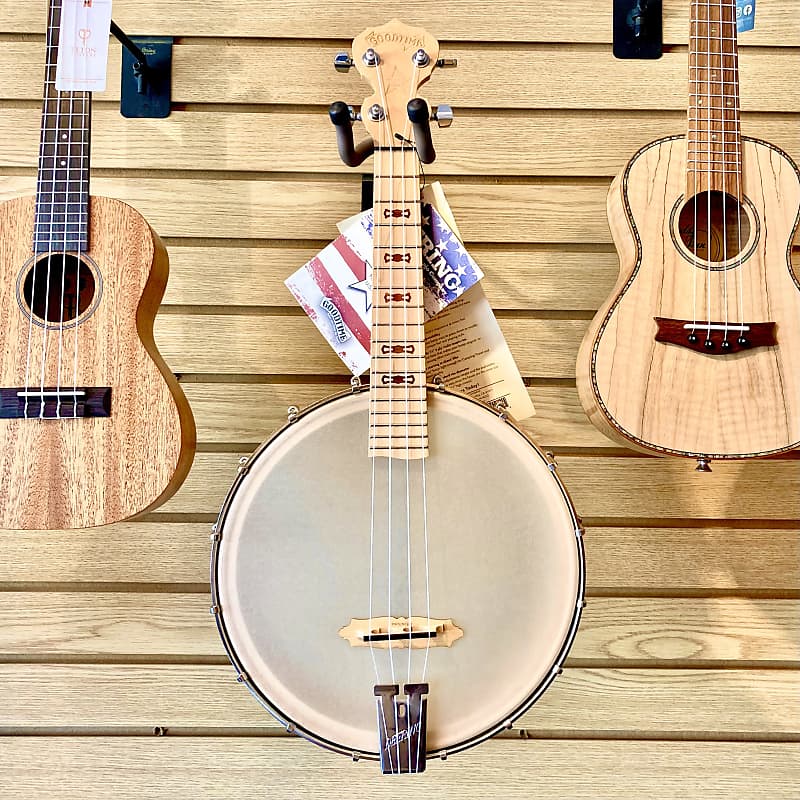 Deering The Goodtime Banjo Ukulele 2010's Blond Maple Reverb