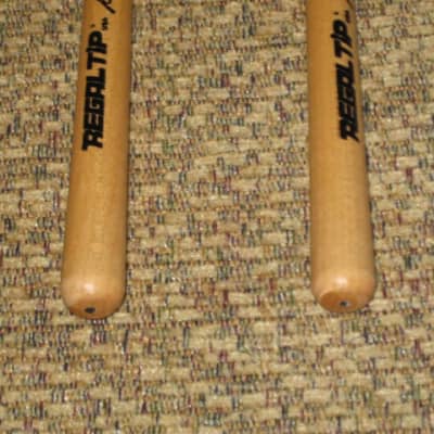 ONE pair new old stock Regal Tip 604SG (Goodman # 4) Timpani Mallets, 1" Wood Ball (includes packaging) image 7