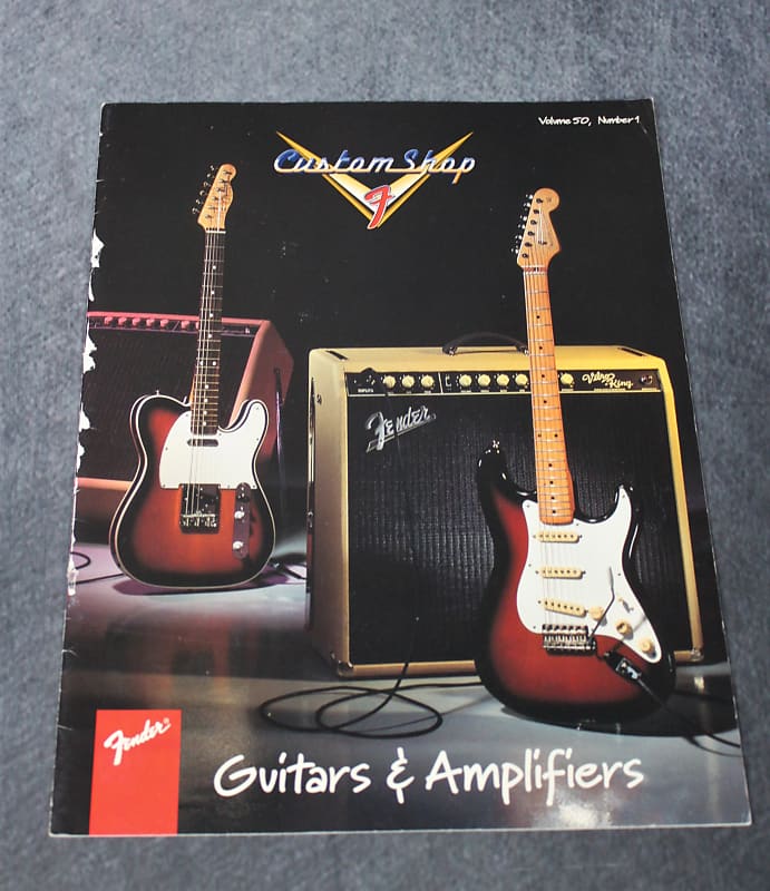 Fender 1996 Custom Shop Guitar and Amplifier Catalog, Volume Reverb