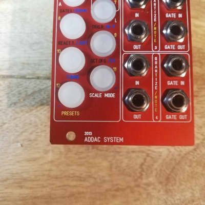 ADDAC System ADDAC207 Intuitive Quantizer Eurorack Red - Refurbished image 2