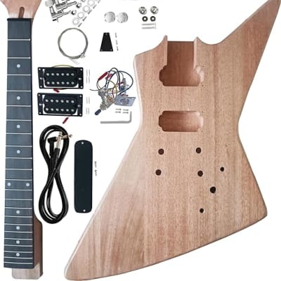 【レオ】モリスセット Amazon.com: Leo Jaymz DIY Electric Guitar Kits with Mahogany