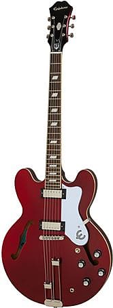 Epiphone Riviera Semi Hollow Archtop Sparkling Burgundy image 1