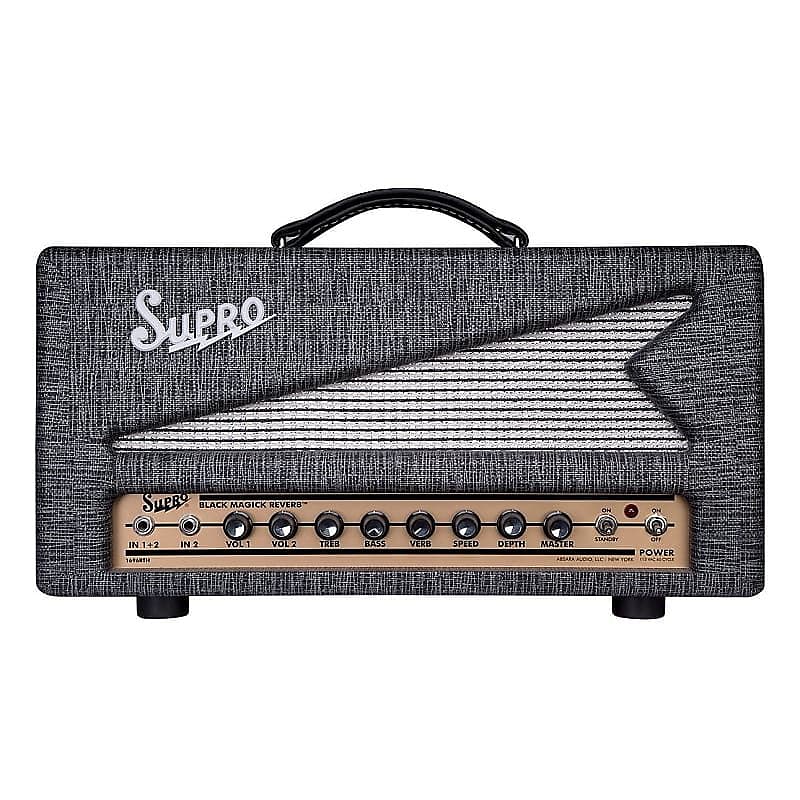 Supro 1696RTH Black Magick Reverb Tremolo Head image 1
