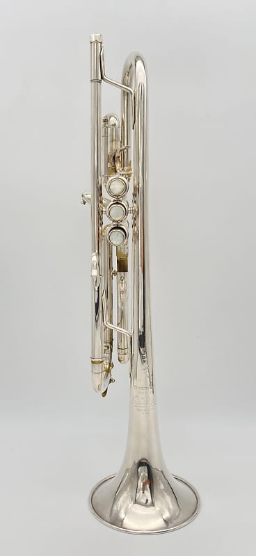 Bach Stradivarius 37 Bb Trumpet 1984 Silver | Reverb