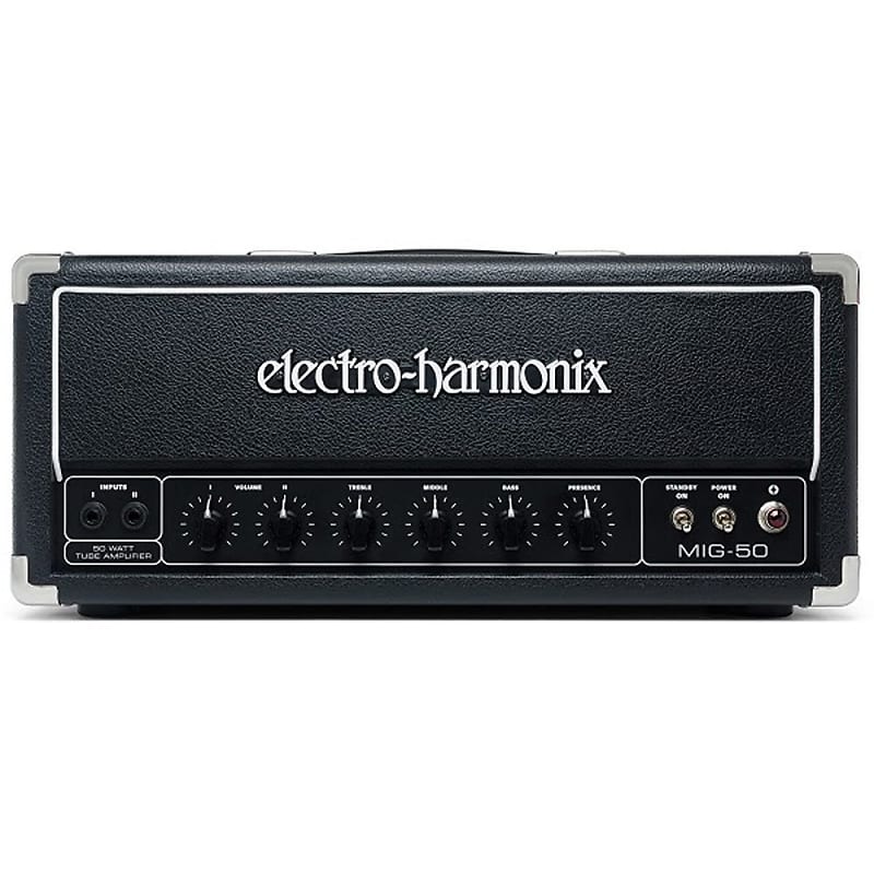 Electro-Harmonix EHX Mig 50 2-Ch 50W Tube Electric Guitar Amp Amplifier Head image 1