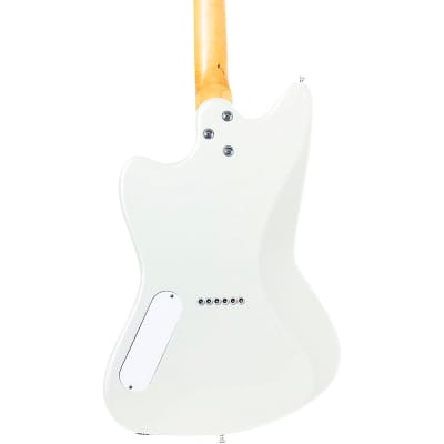 Harmony Silhouette Electric Guitar Pearl White image 2