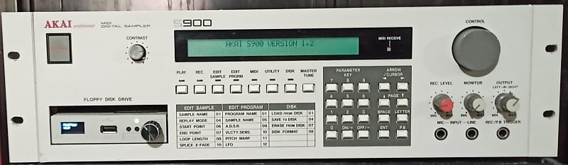 配信機器・PA機器・レコーディング機器 akai s900 midi digital sampler Akai S900 MIDI Digital Sampler | Acquisti Online su eBay