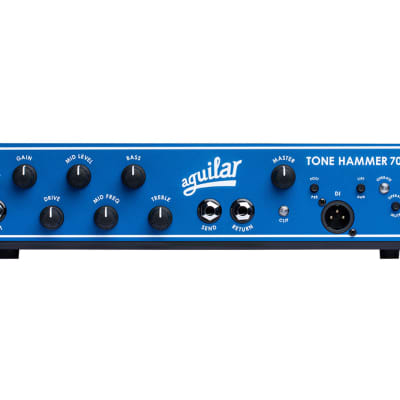 Aguilar Tone Hammer 700 Bass Head, 700W, Limited Edition Blue Bronco