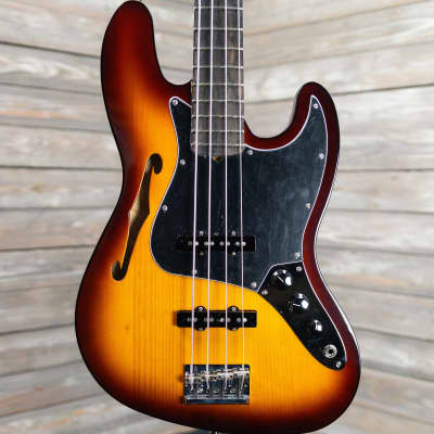 Fender Suona Thinline J Bass  - Violin Burst (63795-C1C15)